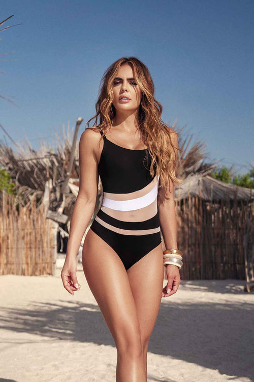 Chamela Alba Mesh One Piece