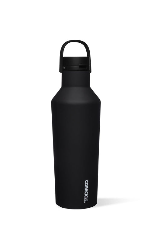 Corkcicle Black 32oz Series A Sport Canteen