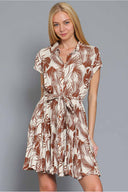 Kelly Tan Mini Dress