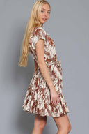 Kelly Tan Mini Dress side