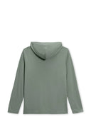 Green Printed LS Hooded Sunshirt back