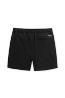 Black Pieced Walkshort back