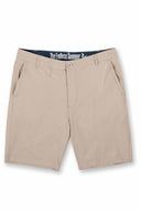 Khaki Solid Shorts