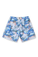 Island Print Swimtrunk back