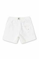 White shorts on a white background