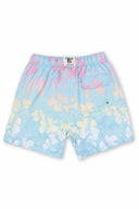 Light Blue Boys Swim Trunk back