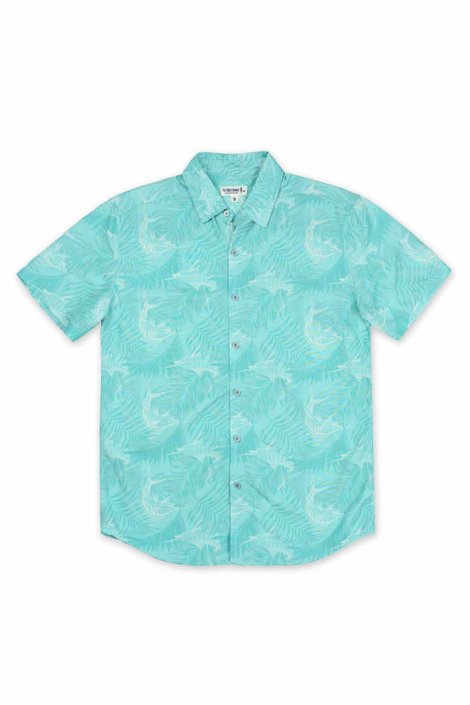 Mint Camo Marlin Shirt