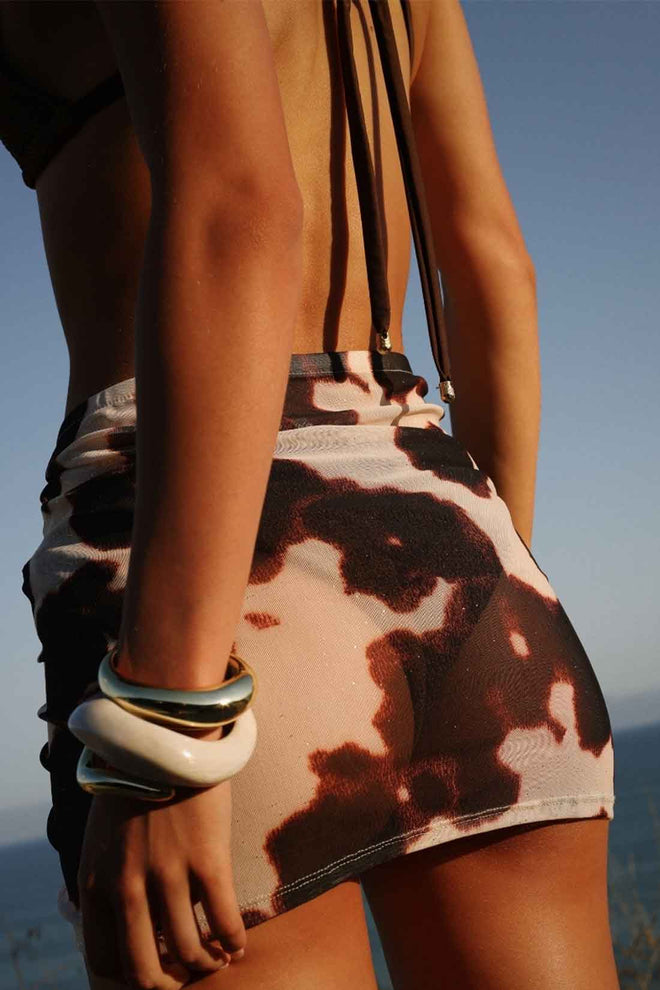 Fiory Texas Judy Mini Skirt detail