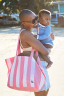 Dock and Bay Malibu Pink Everyday Tote Bag lifestyle