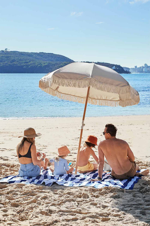 Dock and Bay Whitsunday Blue XL Picnic Blanket
