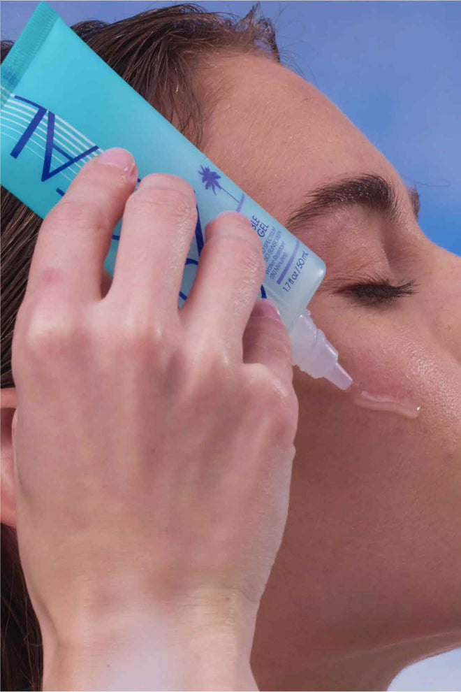 Crystal Invisible Face Gel SPF 50 lifestyle