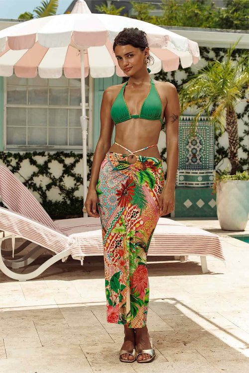 Lulifama Opulent Eden Maxi Skirt