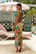 Lulifama Opulent Eden Maxi Skirt back