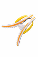 Tie Dye Flip Flops Boca Clip detail