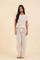 Cabana Stripe Pants Set