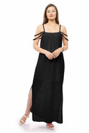 Willow Black Maxi Dress