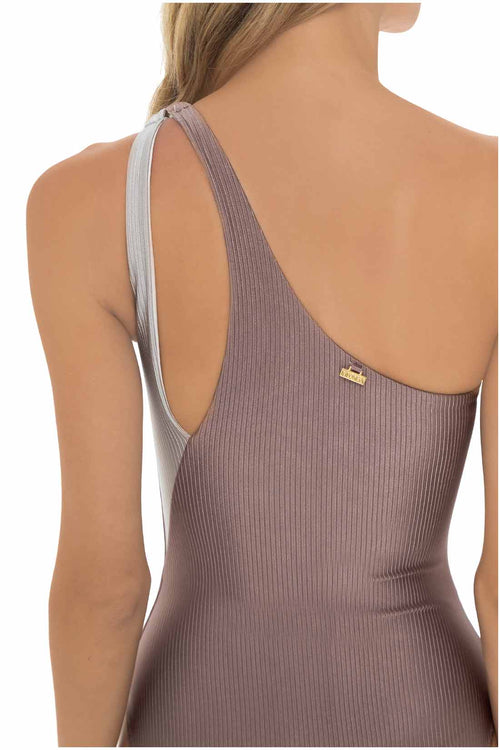 Milonga Glam One Shoulder One Piece back detail