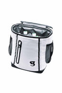 Gecko White Opticool Backpack Cooler open
