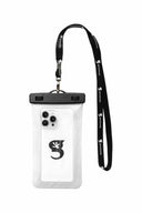 Gecko White Large Phone Dry Bag back