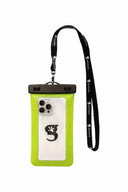 Gecko Neon Green Large Phone Dry Bag back