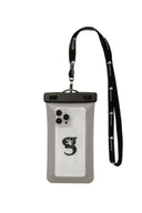 Gecko Grey Waterproof Large Phone Dry Bag back