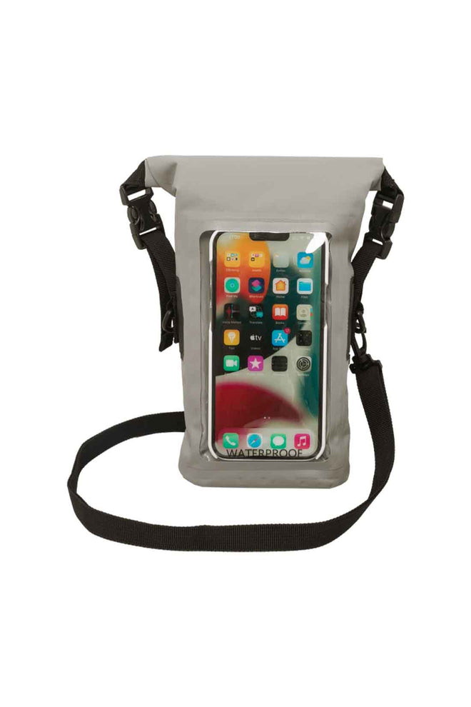 Gecko Grey Waterproof Phone Tote Bag