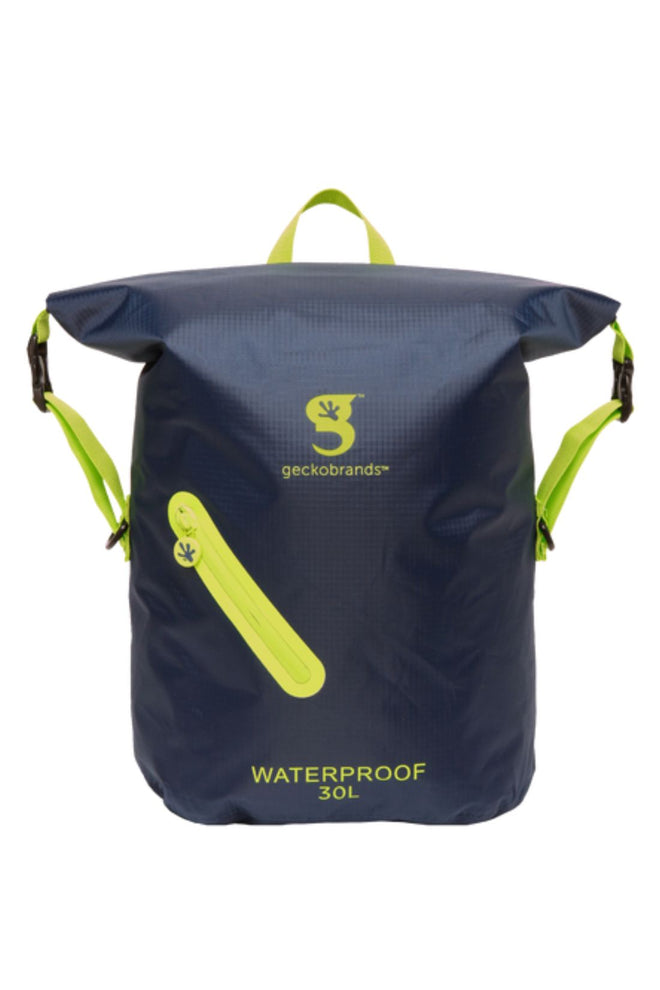 Gecko Navy/Green Waterproof Lightweight 30L Backpack