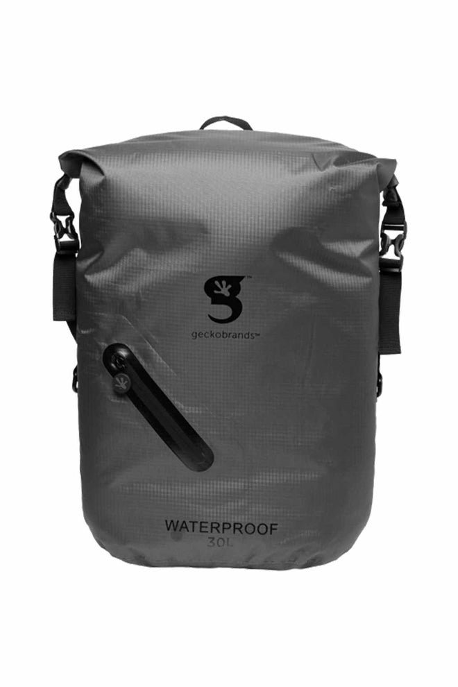 Gecko Grey/Black Waterproof Lightweight 30L Backpack