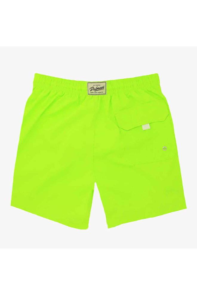 Palmees Green Solid Swim Trunk back