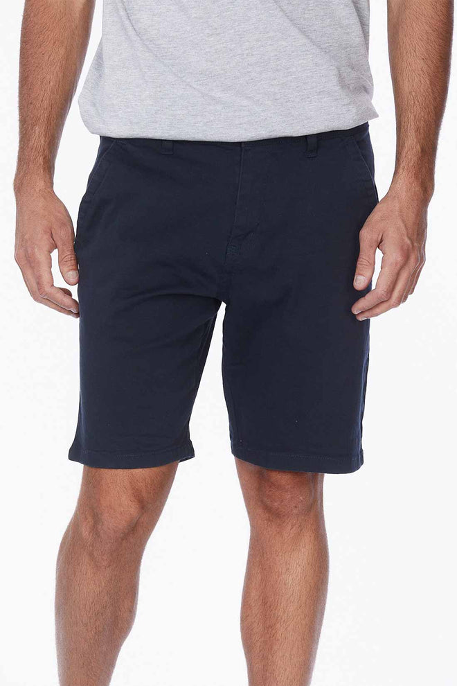 Navy Chino Shorts