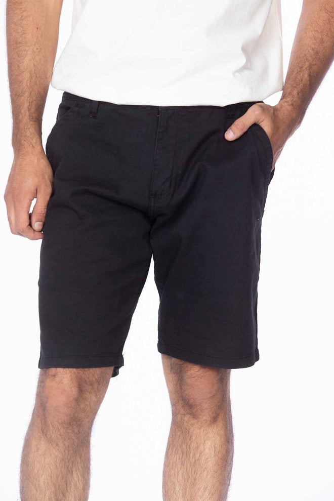 Black Chino Shorts