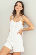 Marina White Romper