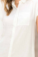 Wendy White Mini Dress detail