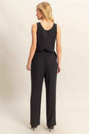 Black Pants Set back