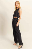 Black Pants Set side