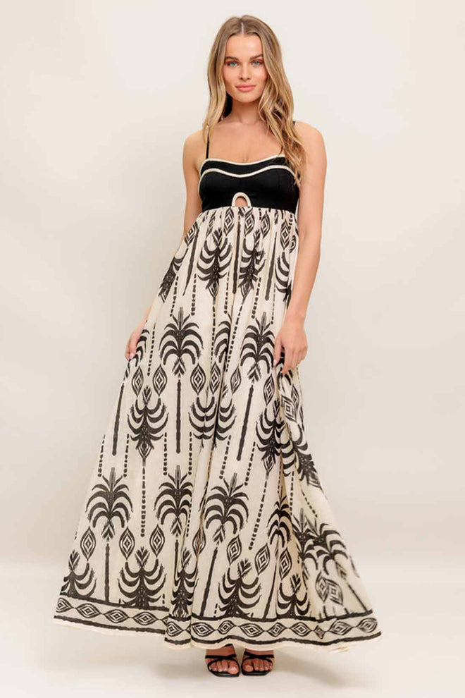 Palm Paradise Maxi Dress