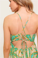 Blossom Spell Maxi Dress back details
