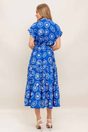 Greek Isle Midi Dress back