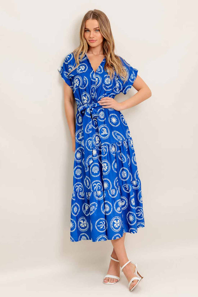Greek Isle Midi Dress