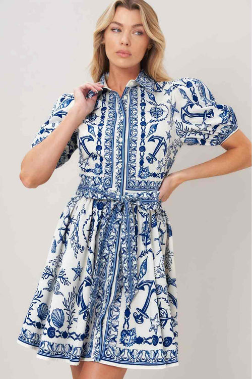Marine Mini Dress