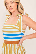 Sunny Cabana Woven Maxi Dress details