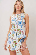 Summer Atelier Vest Skort Set