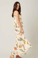 Shell Printed Maxi Skirt Set side