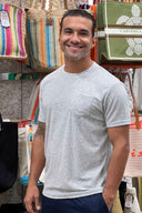 Grey Terry Cloth T Shirt