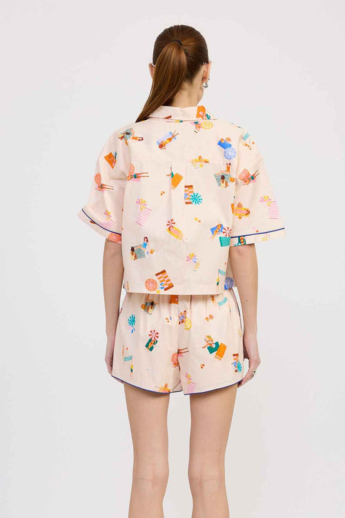 Summer Vacay Shorts Set back