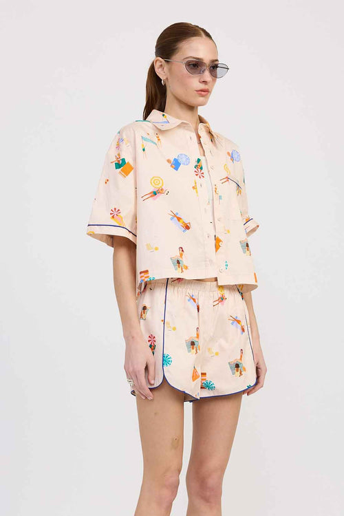 Summer Vacay Shorts Set side