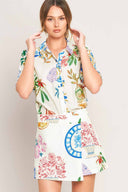 Summer Porcelain Skort Set