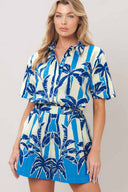 Noir Resort Shorts Set