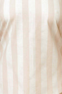 Ivory Stripe Halter Pants Set detail