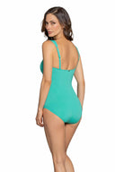 Jantzen Surplice Mio Seafoam Tides One Piece back